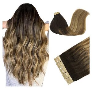 Luxurious Brown Ombre Hair Extensions